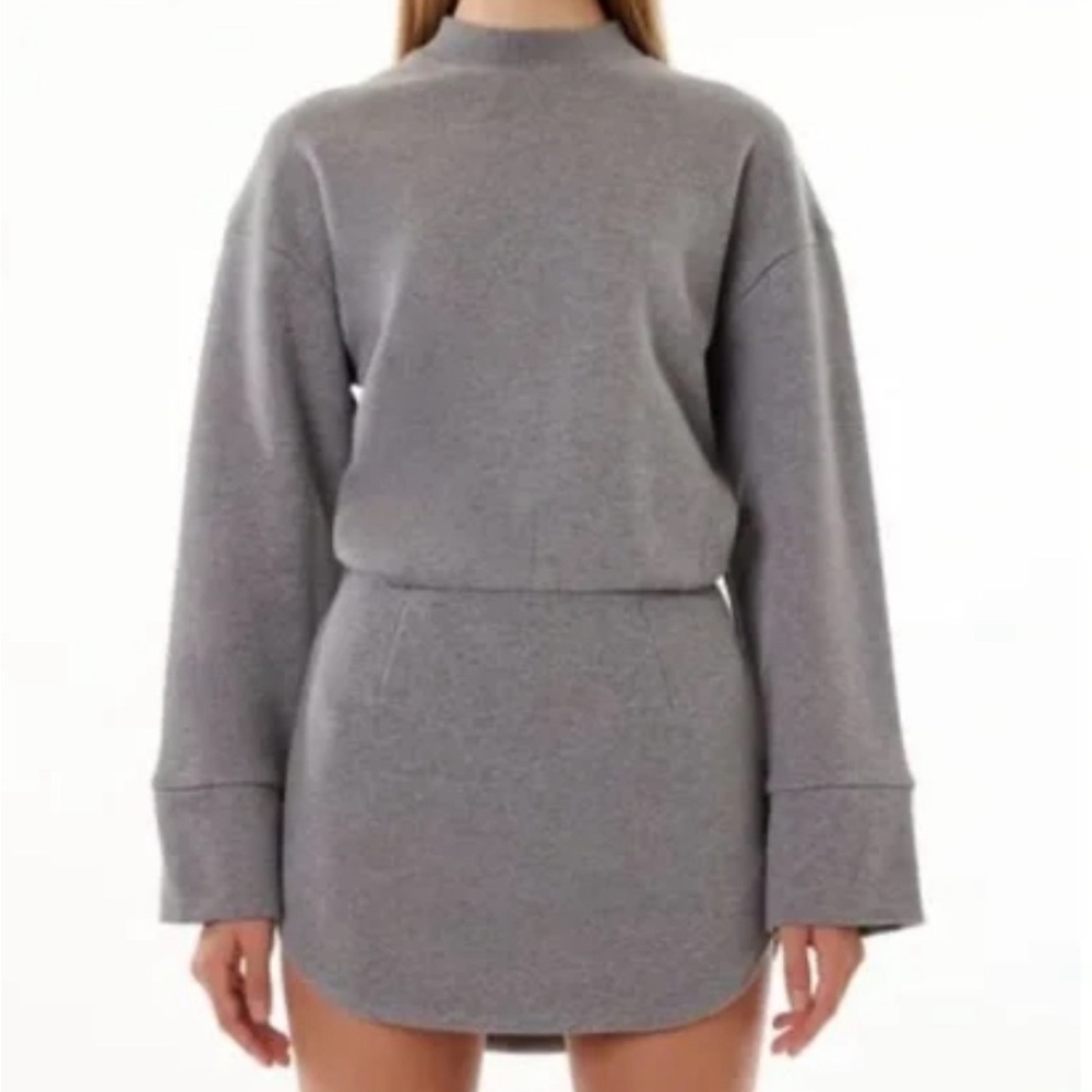 Barney’s and Forever 21 sweatshirt dress. Sz M